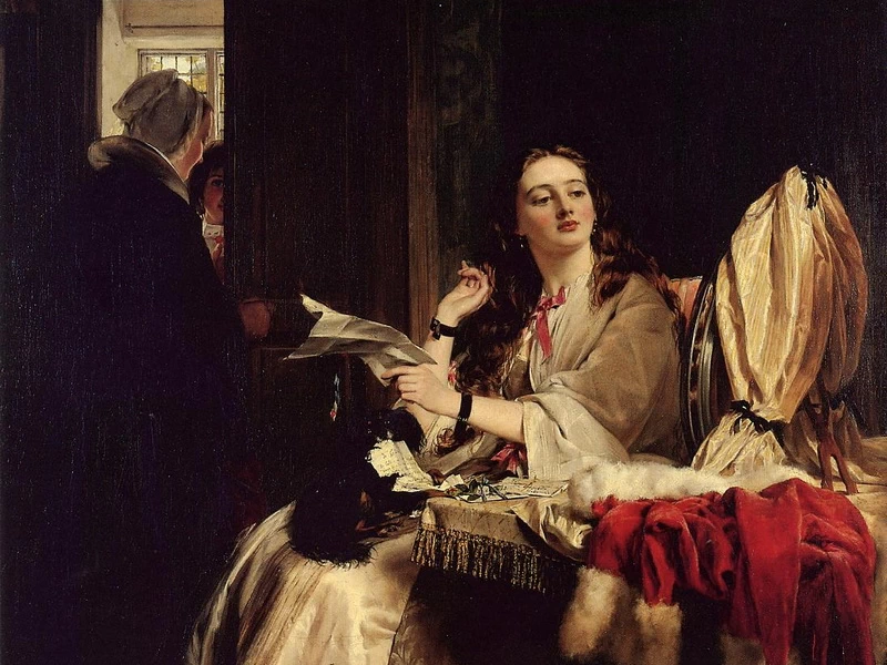1817-John Callcott Horsley - Il giorno di San Valentino